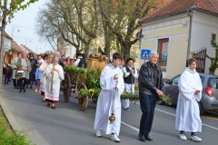 Feltámadási körmenet Lendván