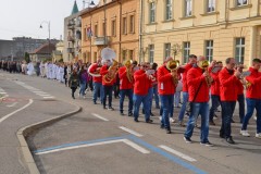 Feltámadási körmenet Lendván - Bakovci zenekar